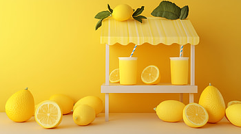 Refreshing Lemonade Stand –, lemonade stand, lemonade, yellow, lemon HD wallpaper