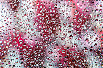 Abstract, Water, Drops, Glare, Blur, Smooth HD wallpaper