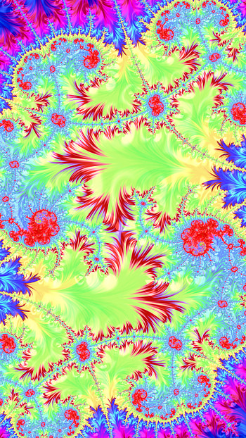 Trippy Psychedelic Fractal, Abstract, fractal HD phone wallpaper