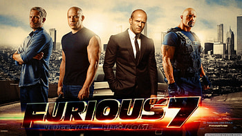 Furious 7 (2015), vin diesel, man, jason statham, Dwayne Johnson, action, movie, actor, furious 7, paul walker HD wallpaper