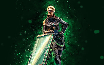 Osa, , green neon lights, Tom Clancys Rainbow Six, Rainbow Six Siege, Tom Clancys characters, Osa Rainbow Six HD wallpaper