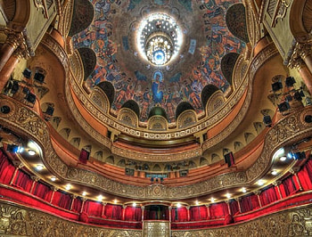 Timisoara Inside the Opera House, opera, inside, timisoara, house HD wallpaper