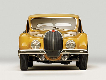 bugatti, front, car, yellow HD wallpaper