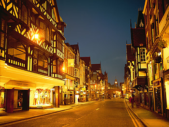 Landscape, Cities, Roads, Streets, Night HD wallpaper