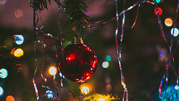 Ball-shaped ornaments, Festive , Ornamental beauty, Christmas cheer HD wallpaper