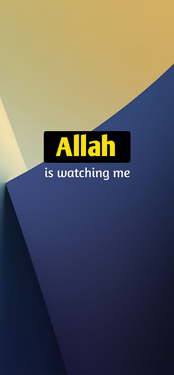 Allah Waitching Me, islamic, islamic, watch, watching HD phone wallpaper