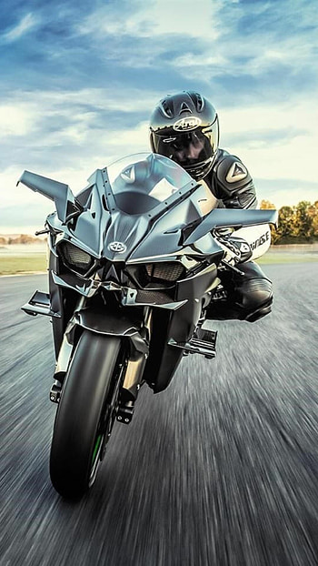 Kawasaki Ninja H2R, Top backgrounds, Best Ninja H2R HD phone wallpaper