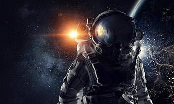 Sci-fi astronaut, , quality, experience HD wallpaper