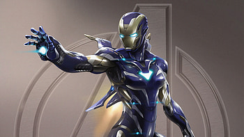 Pepper Potts Rescue Armor , iron-man, superheroes, artwork, digital-art HD wallpaper