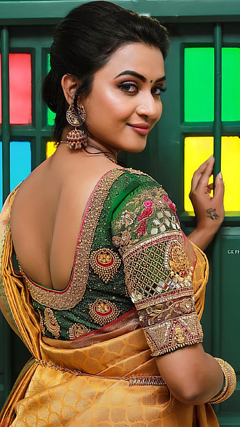 Janani Ashok kumar, actress HD phone wallpaper