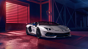 2020 Lamborghini Aventador, SVJ Roadster, Xago edition HD wallpaper