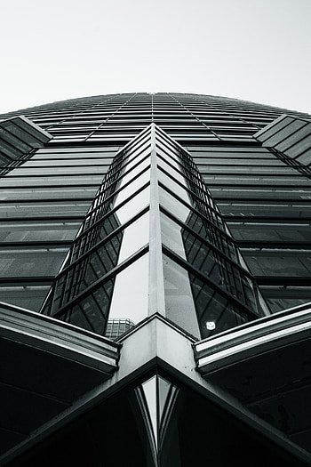 Architecture, Building, Minimalism, Glass, Design, Construction, Facade HD phone wallpaper