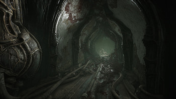 Scorn release trailer, Captivating game, Gaming experience, Unsettling atmosphere HD wallpaper