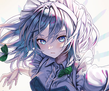 Sakuya Izayoi, Sakuya Izayoi, Anime, Touhou HD wallpaper