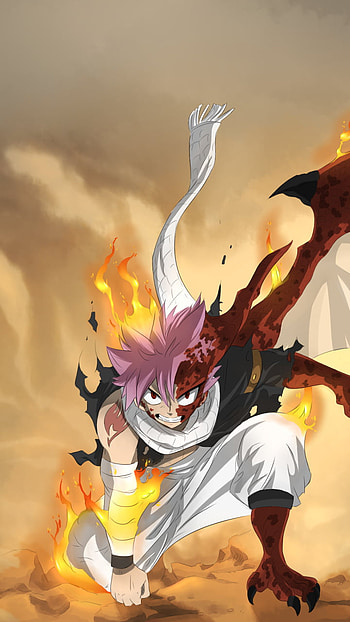 Natsu Dragneel, Anime, Fairy Tail HD phone wallpaper