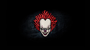 Pennywise , pennywise, clown, artist, artwork, digital-art, behance, dark, black HD wallpaper