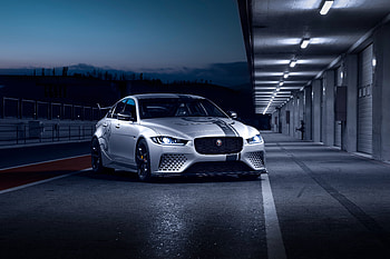 2018, front, Jaguar XE SV Project 8 HD wallpaper
