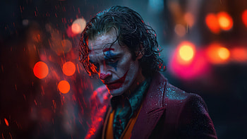Deadly Joker, joker, joaquin-phoenix, supervillain, superheroes, artwork, digital-art, ai HD wallpaper