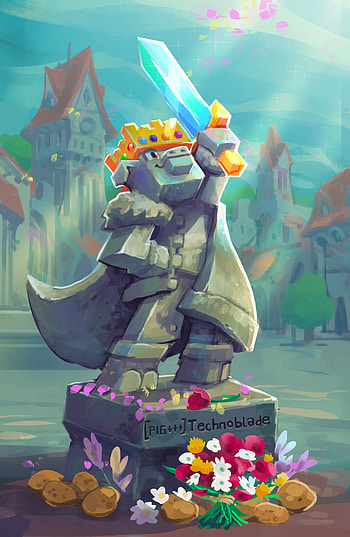 Technoblade RIP, Dead, Videogames HD phone wallpaper