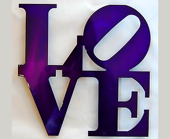 LOVE of purple, purple, word, letters, love HD wallpaper