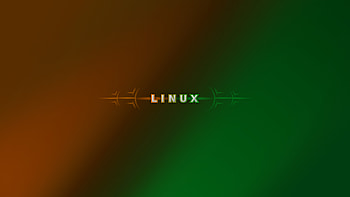 Linux Terracotta, linux, computer, logo, minimalism, minimalist, deviantart HD wallpaper