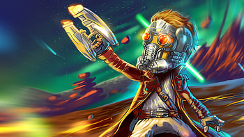 Star Lord Guardians Of The Galaxy Art, guardians-of-the-galaxy, star-lord, artist, artwork, behance, superheroes HD wallpaper