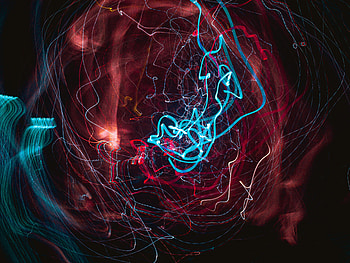 Abstract, Multicolored, Motley, Long Exposure, Neon, zelight, Distortion HD wallpaper