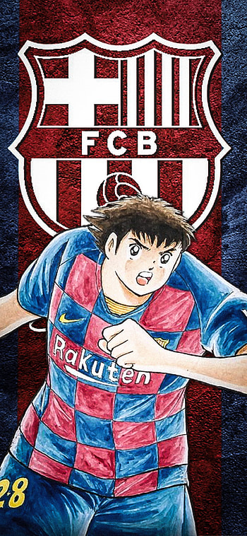 Tsubasa, Barcelona, capitain tsubasa Dream Team HD phone wallpaper