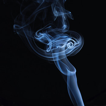 Smoke, Macro, Dark HD phone wallpaper