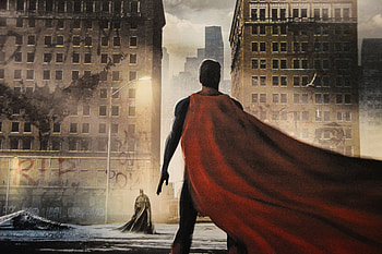 Batman Vs Superman Painting , batman, superman, superheroes, painting HD wallpaper