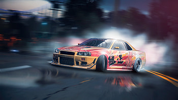 Nissan Skyline GT R Need For Speed X Street Racing Syndicate , nissan-skyline, nissan, cars, need-for-speed, games, drifting-cars, drift HD wallpaper