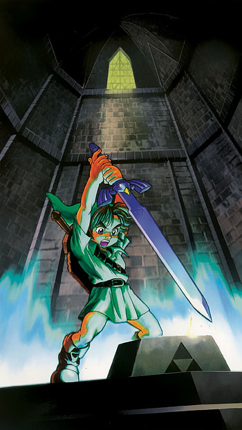 Legend Zelda , Mobile gaming, Iconic characters, Gaming nostalgia HD phone wallpaper