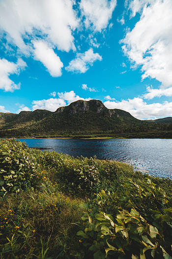 Nature, Rivers, Mountains, Shore, Bank, Greens HD phone wallpaper