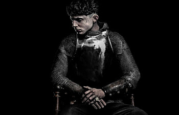 The King, king, armour, throne, man HD wallpaper