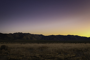 Nature, Grass, Sky, Mountains, Twilight, Vertex, Dusk, Tops HD wallpaper