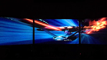 star trek movie clips eyefinity surround triple monitors HD wallpaper