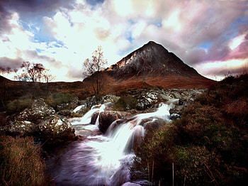 Nature, Vertex, Top, Flow, Stream, Mountain River HD wallpaper
