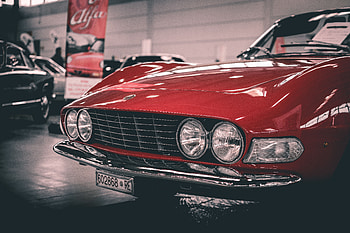 Auto, Cars, Lights, Headlights, Retro, Classic HD wallpaper