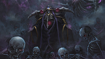 Overlord, Ainz Ooal Gown, Ultra , Background HD wallpaper