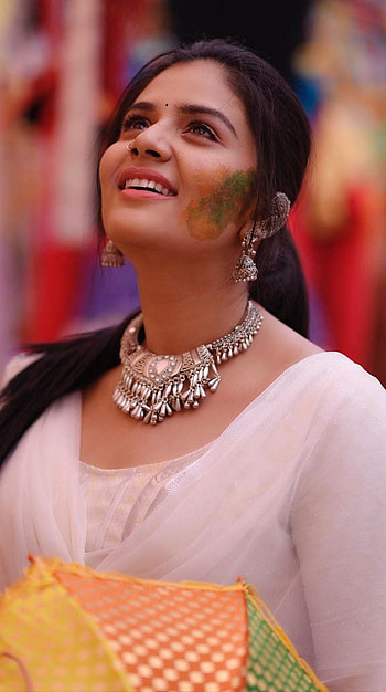 Sreemukhi, telugu actress, model HD phone wallpaper