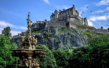 Edinburgh Castle, Travels, , Background HD wallpaper