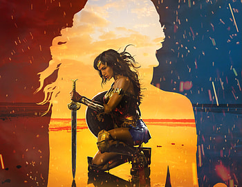 2017 Wonder Woman Artwork, wonder-woman, artwork, movies HD wallpaper