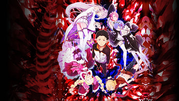 Re:Zero — Subaru and the Circle of Allies, Anime, Re:Zero - Starting Life in Another World HD wallpaper