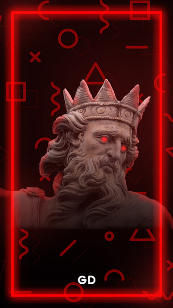 Fondo Of Gamer, Neon, Clasico, Rojo HD phone wallpaper