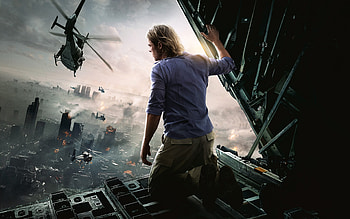 World War Z, Brad Pitt HD wallpaper