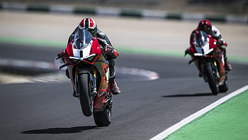 Ducati Panigale V4 R Action - Race Track Performance, Ducati Panigale V4 R, vehicle, Ducati Panigale V4 HD wallpaper