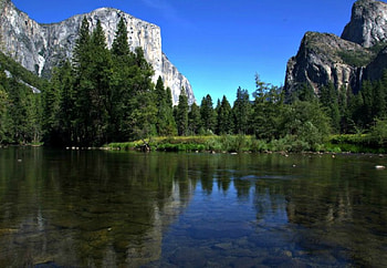 Kings River in Yosemite National Park, parks, nature, rivers, beauty HD wallpaper
