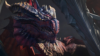 Baldur's Gate III Dragon, dragon, video game, Baldur's Gate 3 HD wallpaper