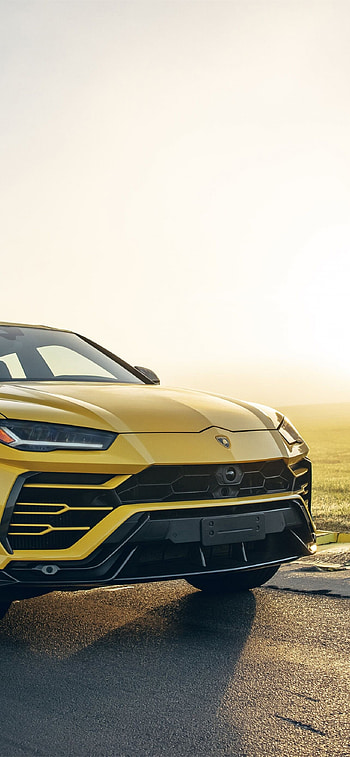 Urus, Gold Lamborghini HD phone wallpaper