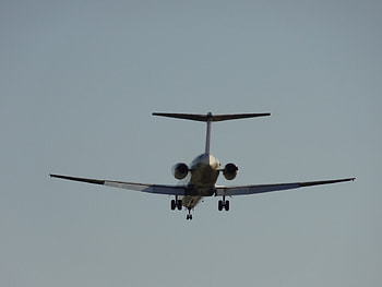 Jet Flyby, jet, plane, commercial plane, flyby HD wallpaper